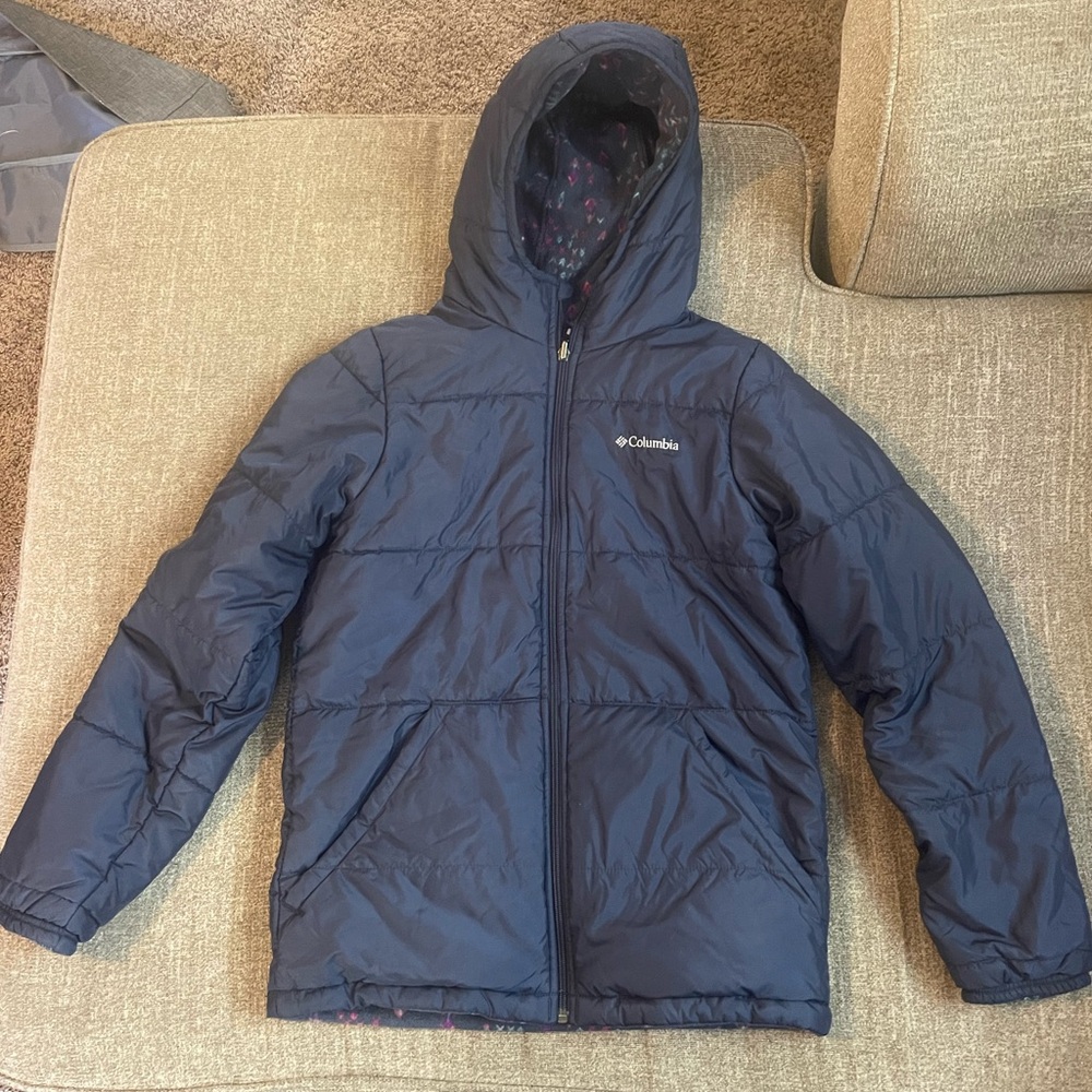 Girls reversible Columbia coat